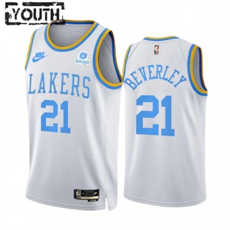 Los Angeles Lakers Patrick Beverley 21 2022-23 Classic Edition Valkoinen Lasten Pelipaidat Swingman